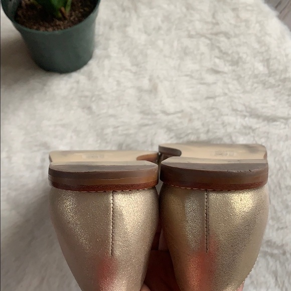 J. Crew Hayes Metallic suede sandals - Picture 5 of 5